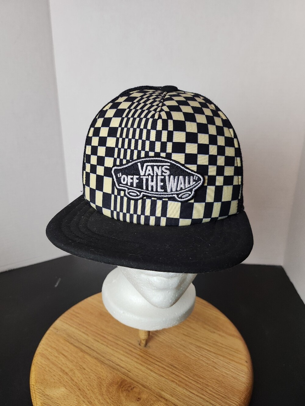 Vans Off The Wall Checkerboard Trucker Hat